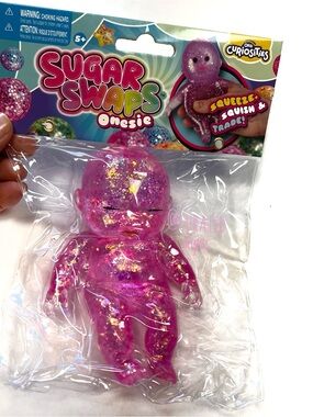 NWT Sugar Swap Onsie Pink Glittery